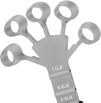 💪 Metal-Hook Grip Strength Trainer – Adjustable Hand Exerciser for Power & Endurance