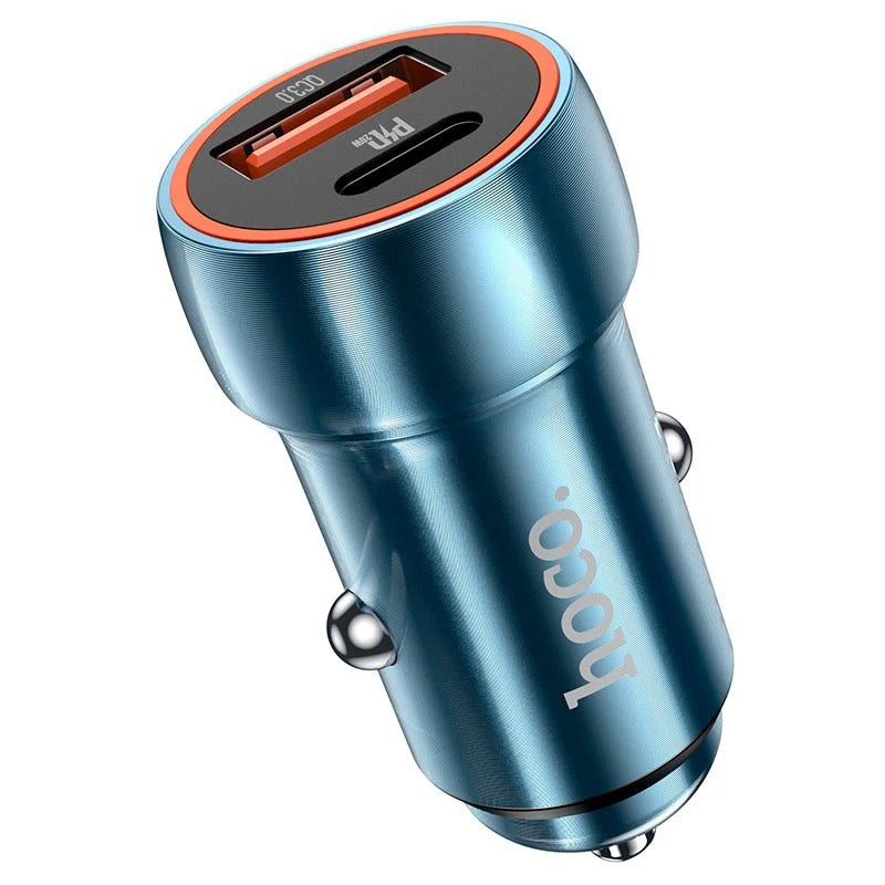 Hoco Blue Whale Car Charger (Z46A) ⚡